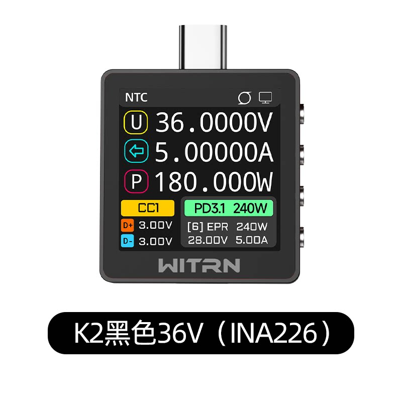 Usb Ammeter Tester - WITRN K2 INA226 36V Pengukur Tegangan