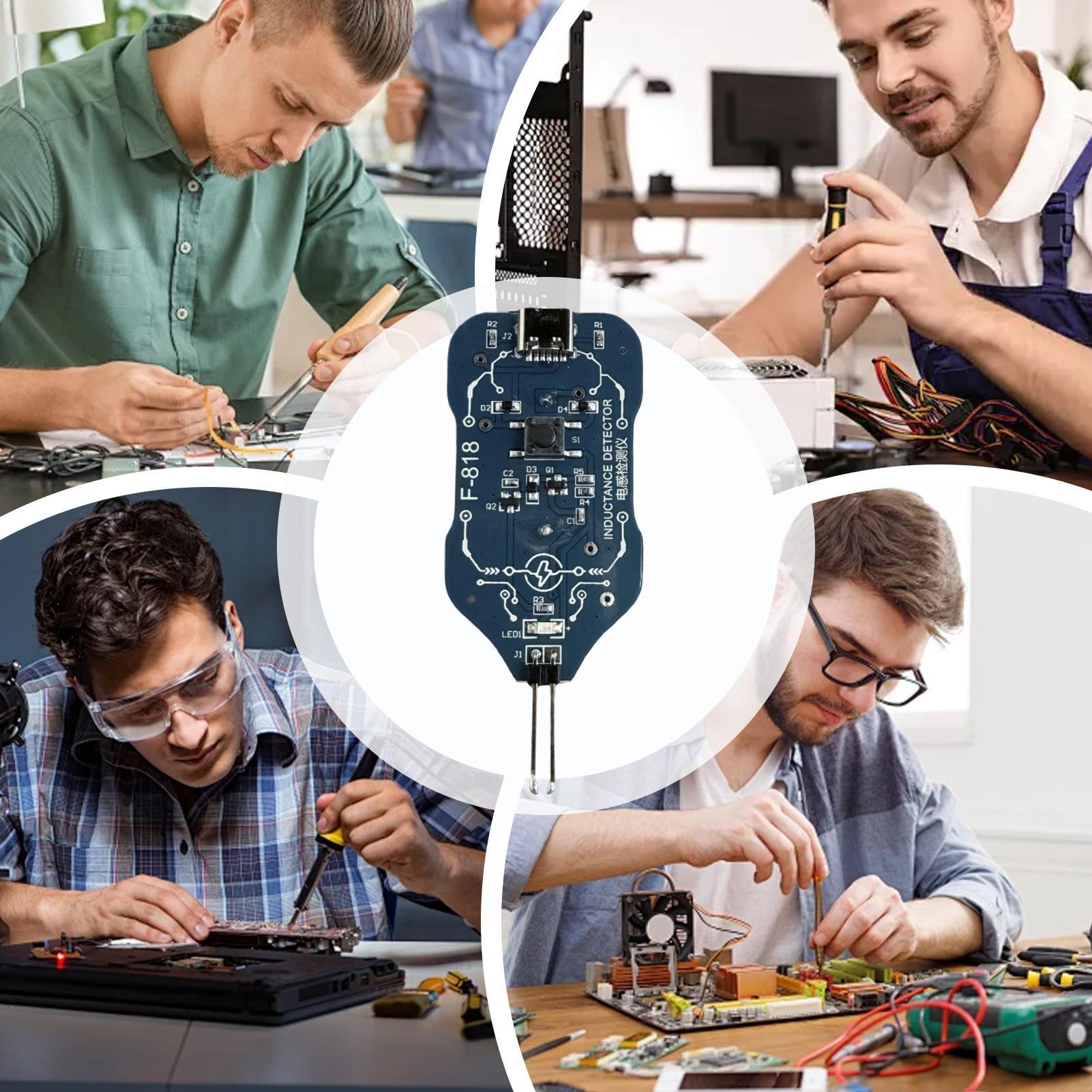 Electronics Repair For Beginners - Penguji Induktansi Detektor Listrik Meteran Induktansi