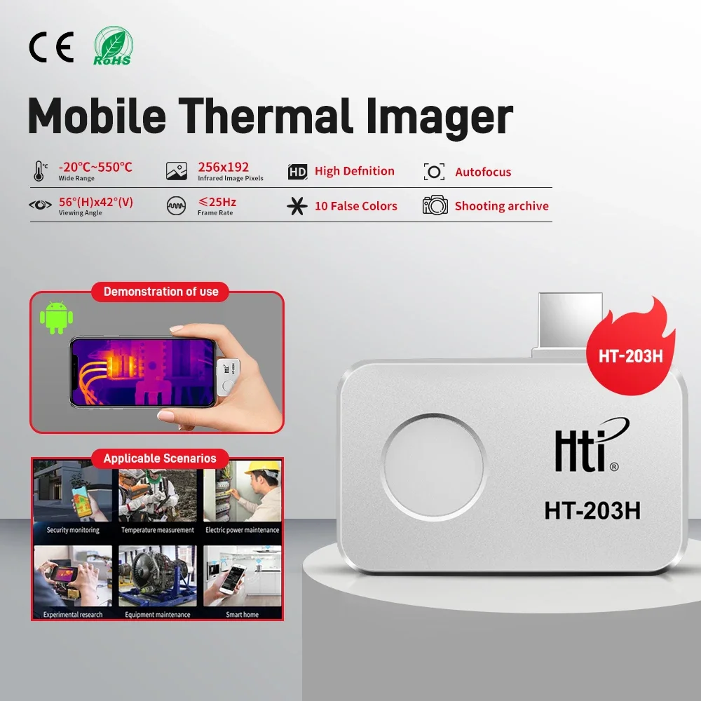 Electronics Repair Images - HT-203H Thermal Imager untuk Pemindaian Gambar