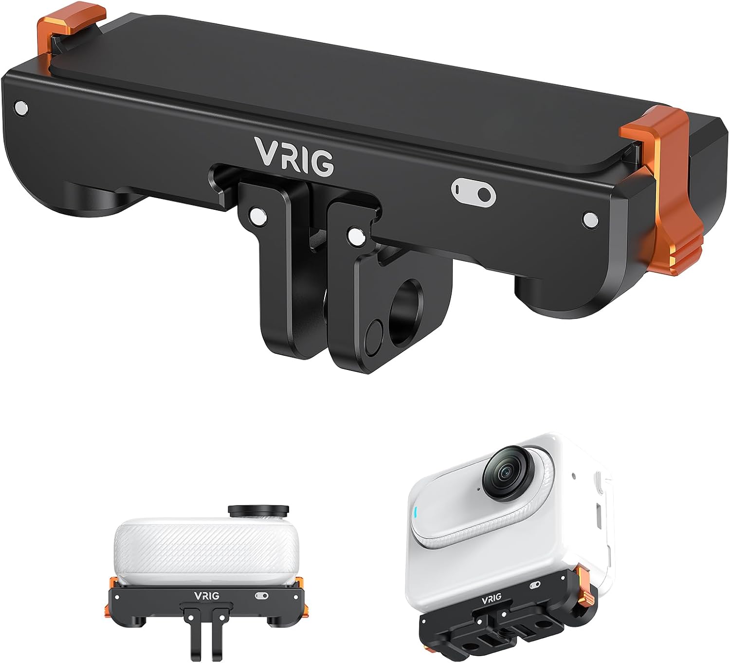 Insta360 Camera Go 3 - VRIG Basis Pengisian Daya Magnetik Aluminium