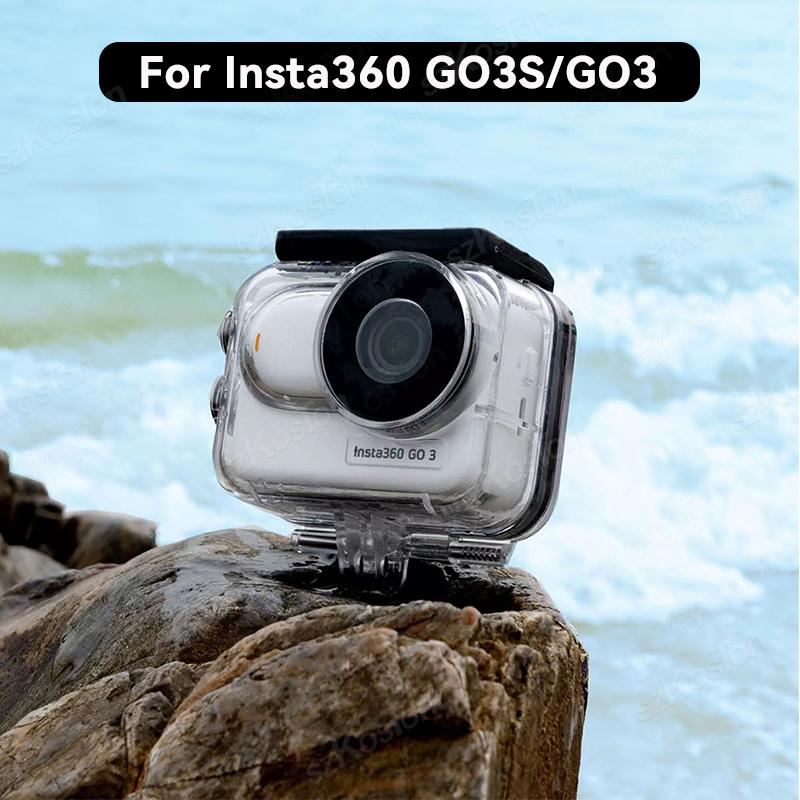 Insta360 Camera Go 3 - Casing pelindung tahan air 60M, casing
