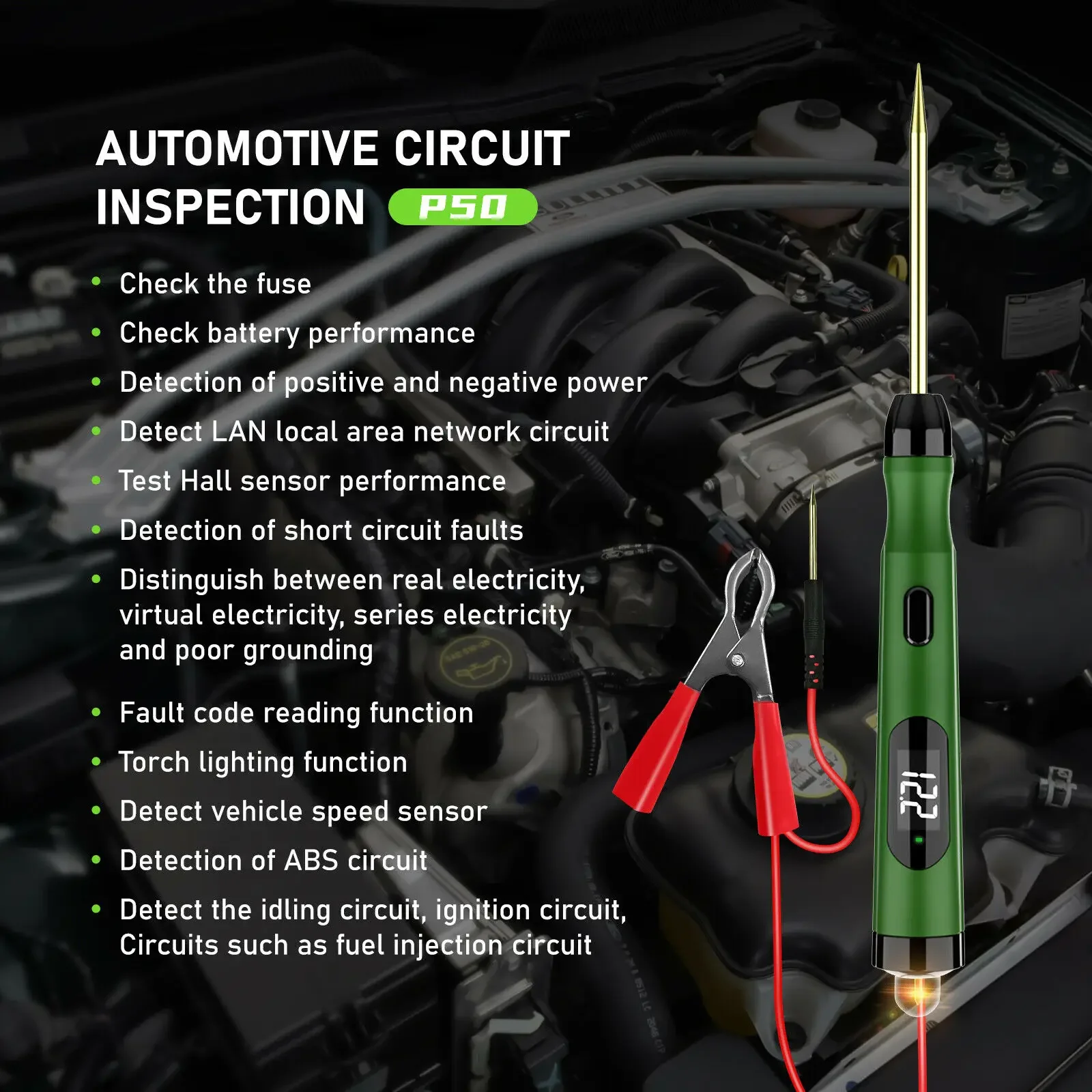 Pena Uji Tegangan P50 Penguji  - Circuit Test Pencil ulasan dan harga
