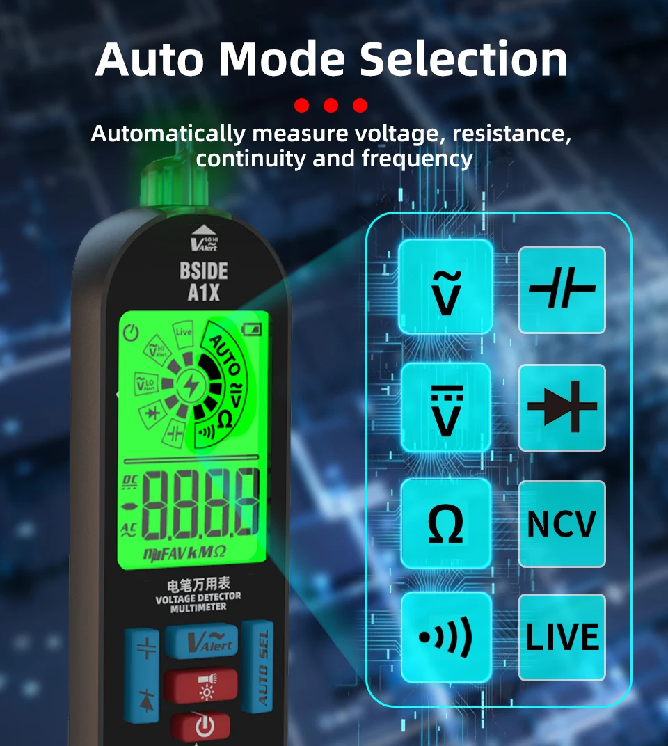 BSIDE A1/A1X Multimeter Digita - Usb Ammeter Tester ulasan dan harga
