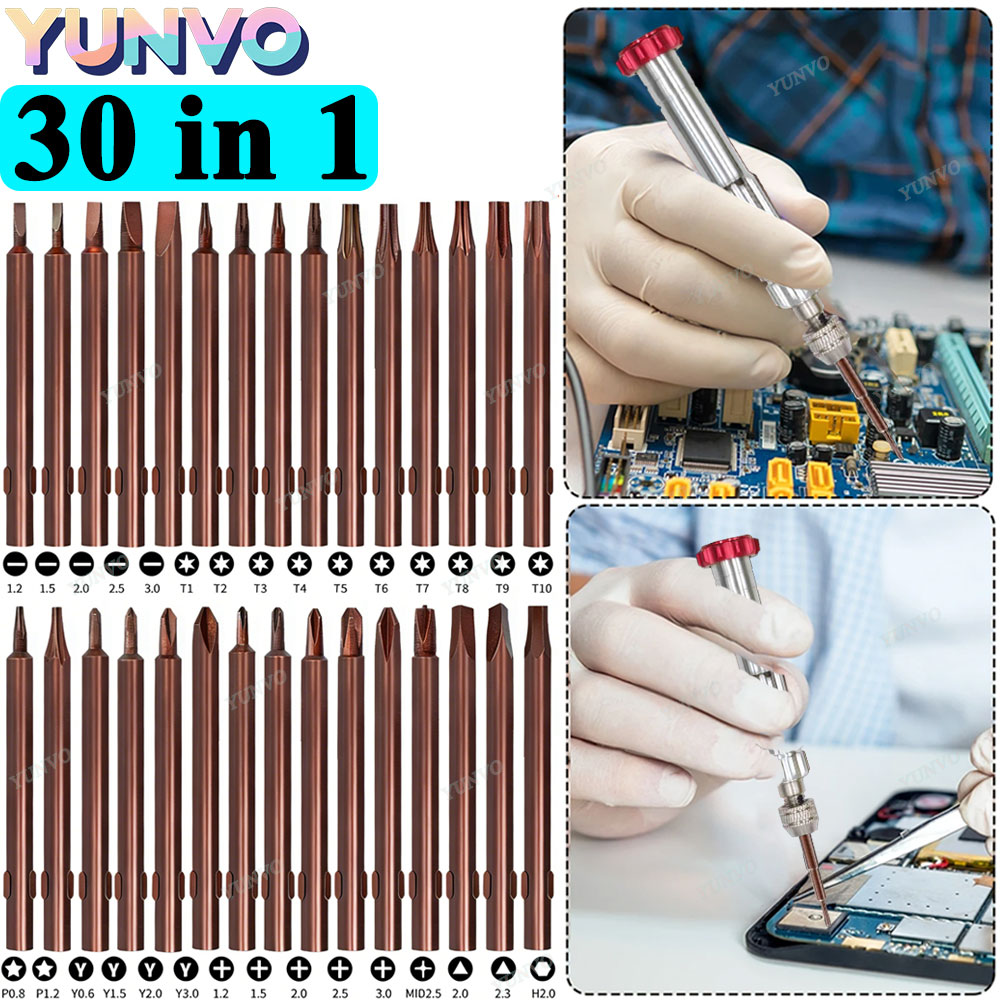 Set Obeng Presisi Magnetik 30  - Electronics Repair Services ulasan dan harga