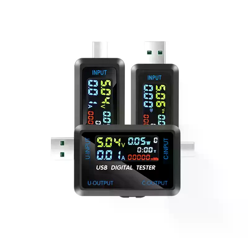 10 in 1 USB Type C Voltmeter A - Usb Ammeter Tester ulasan dan harga