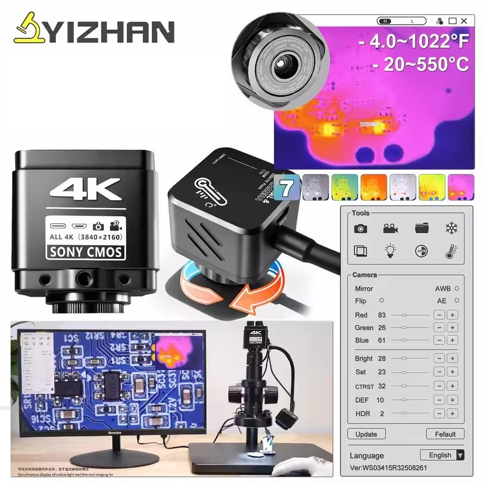 YIZHAN Thermal Imager 256*192  - Electronics Repair Images ulasan dan harga