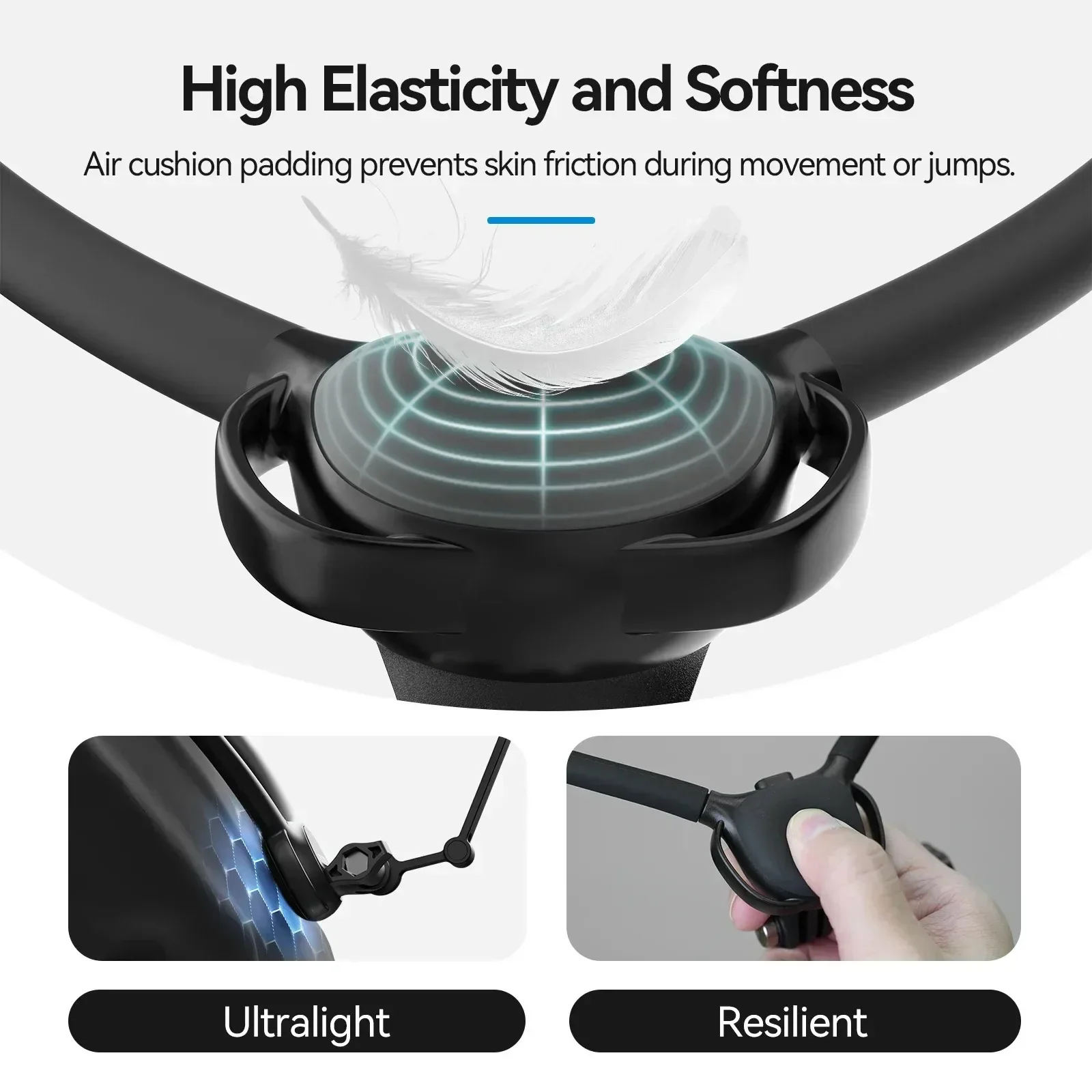 TELESIN Dudukan Leher Silikon  - Insta360 Camera Go 3 ulasan dan harga