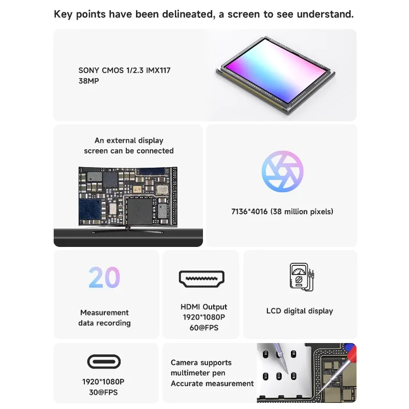 Kamera Industri Mikroskop Mult - Electronics Repair Images ulasan dan harga